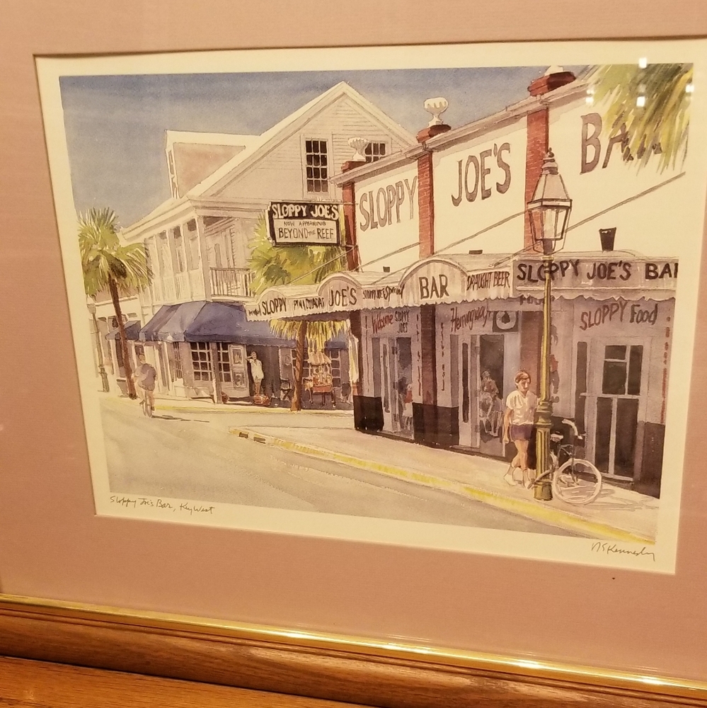 Key West World Famous SLOPPY JOE'S Artwork - Picture 3 of 12